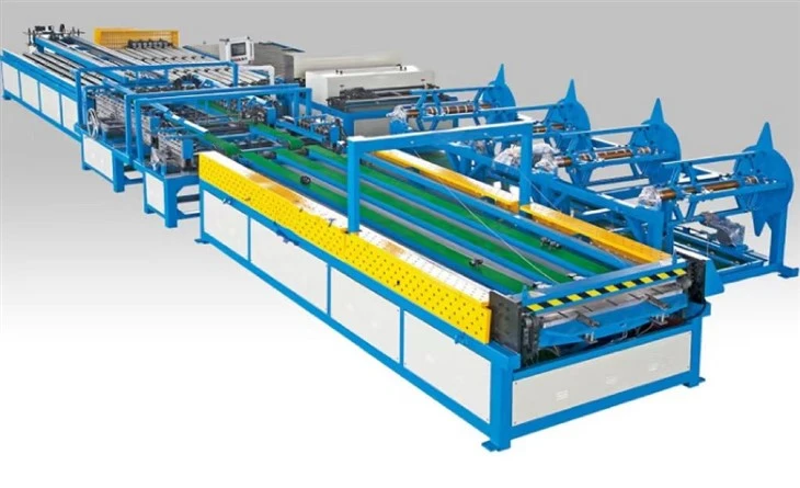 Máquina para fabricar conductos de aire Máquina para fabricar tubos